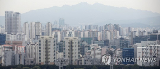 서울 양천구 목동 일대 아파트단지. 연합뉴스